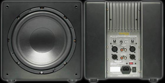 Tapco SW-10 DJ subwoofer w/ flat powerful bass for the working DJ's gigs